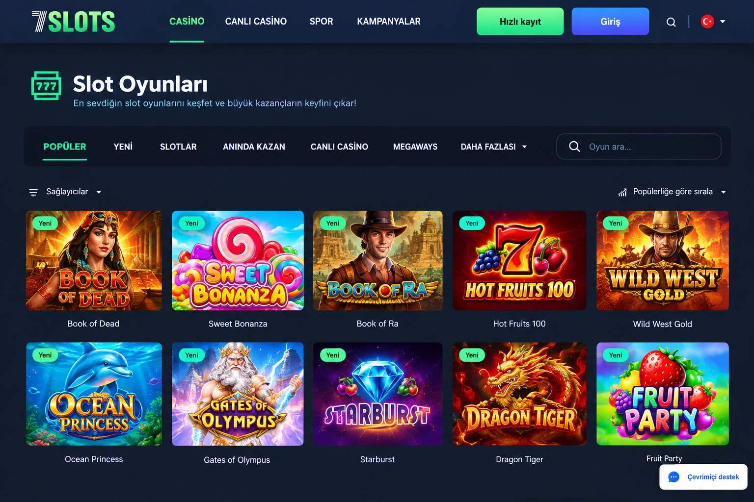 7slots casino güncel giriş: adres değişimi ve hesap durumu